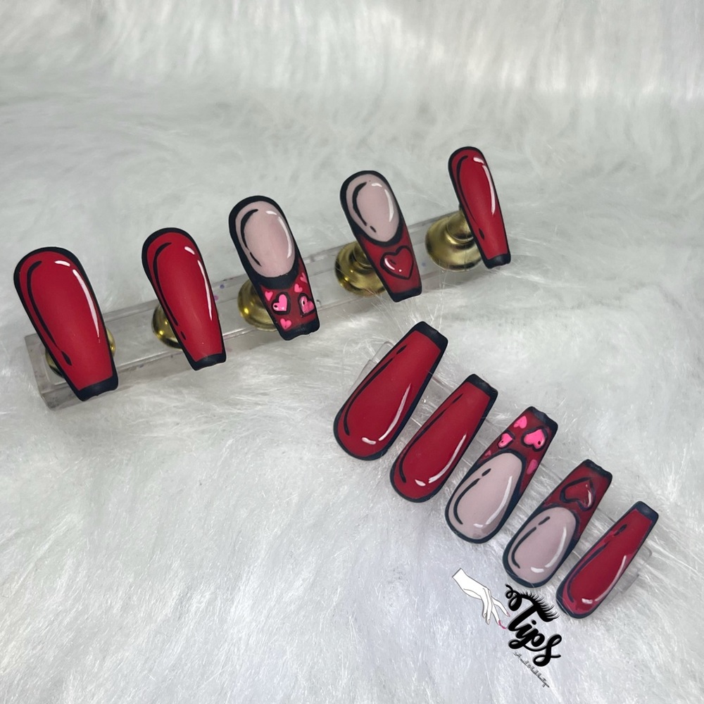Valentine's Press Ons